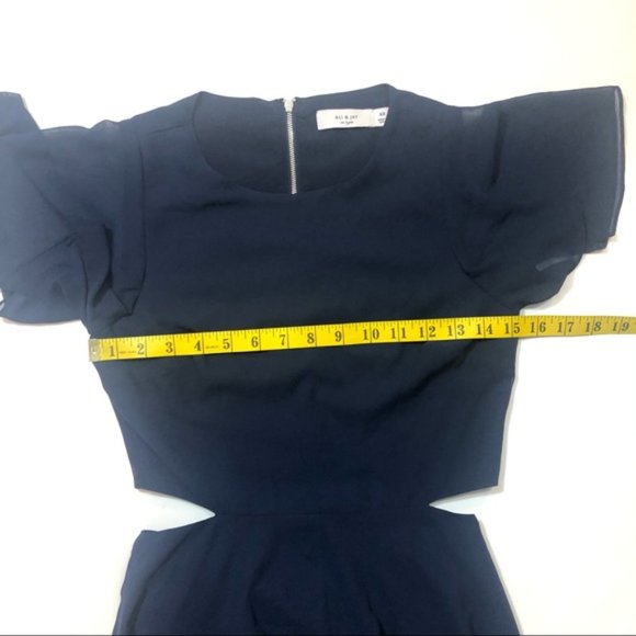 Ali & Jay Blue Cut Out Maxi Dress - Picture 7 of 7